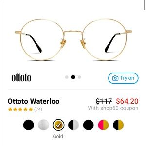 Trendy non prescription glasses from GlassesUSA. Paid $64. Selling for $35 obo.